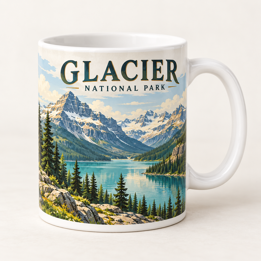 Glacier National Park Mug