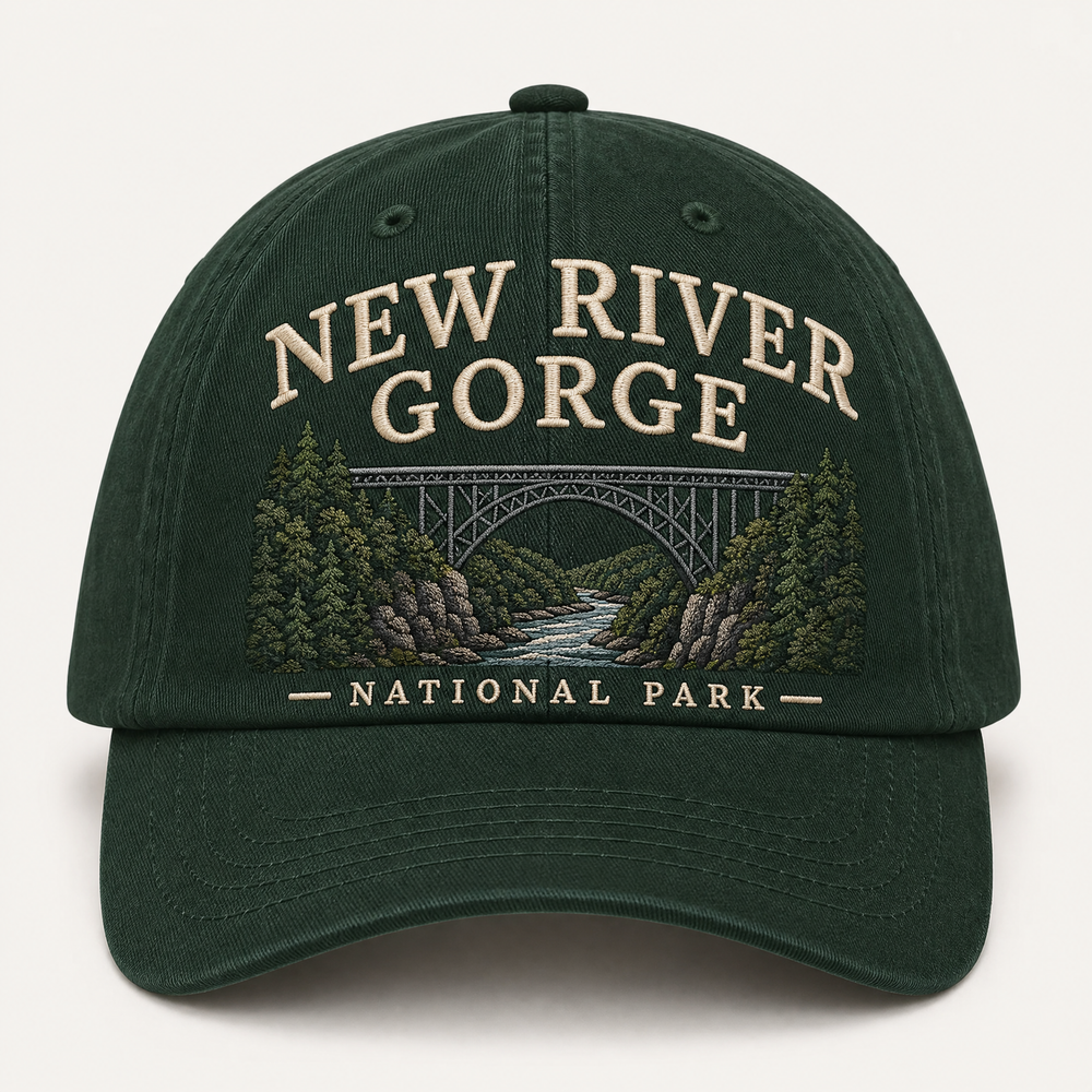 New River Gorge National Park Embroidered Hat