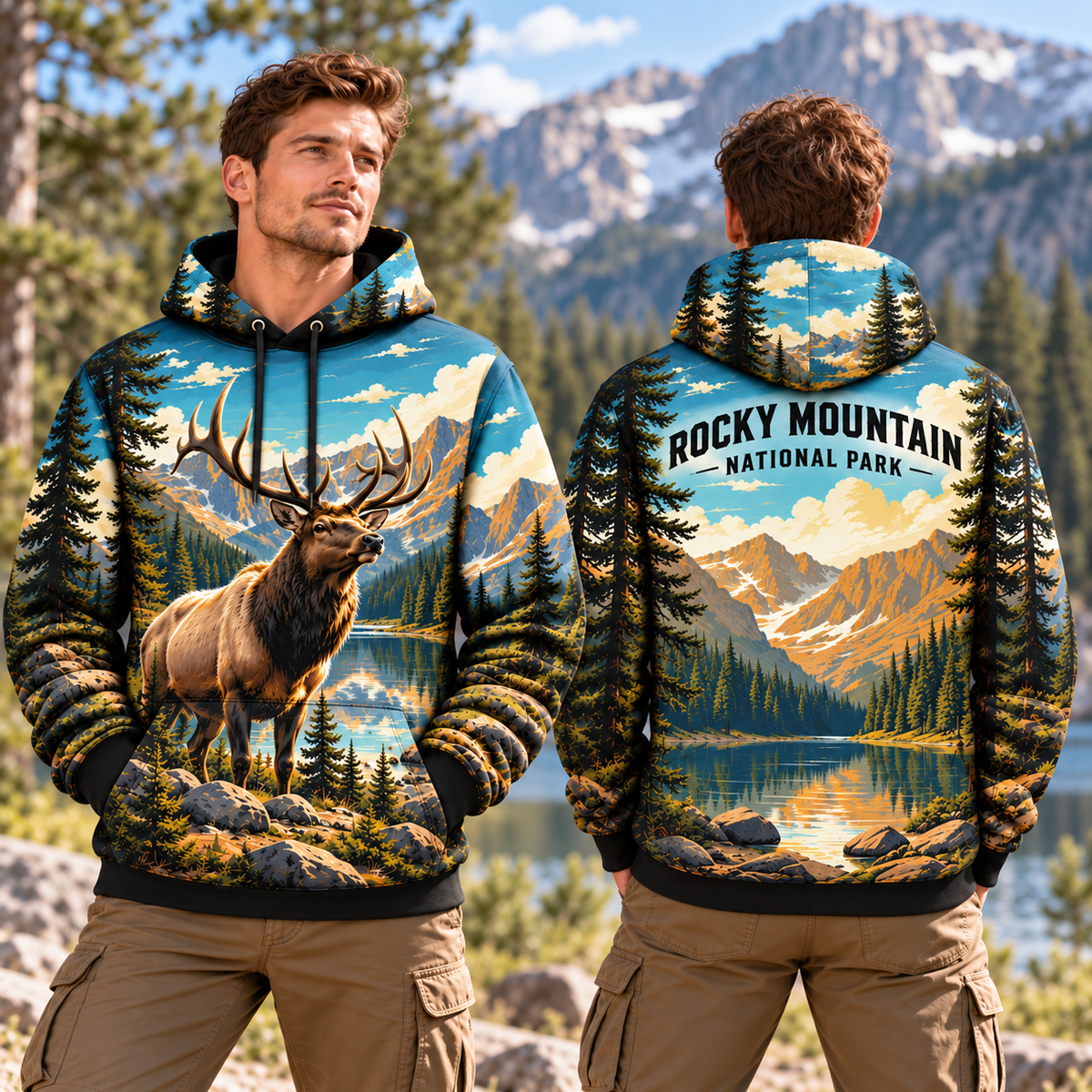 Rocky Mountain Park Hoodie