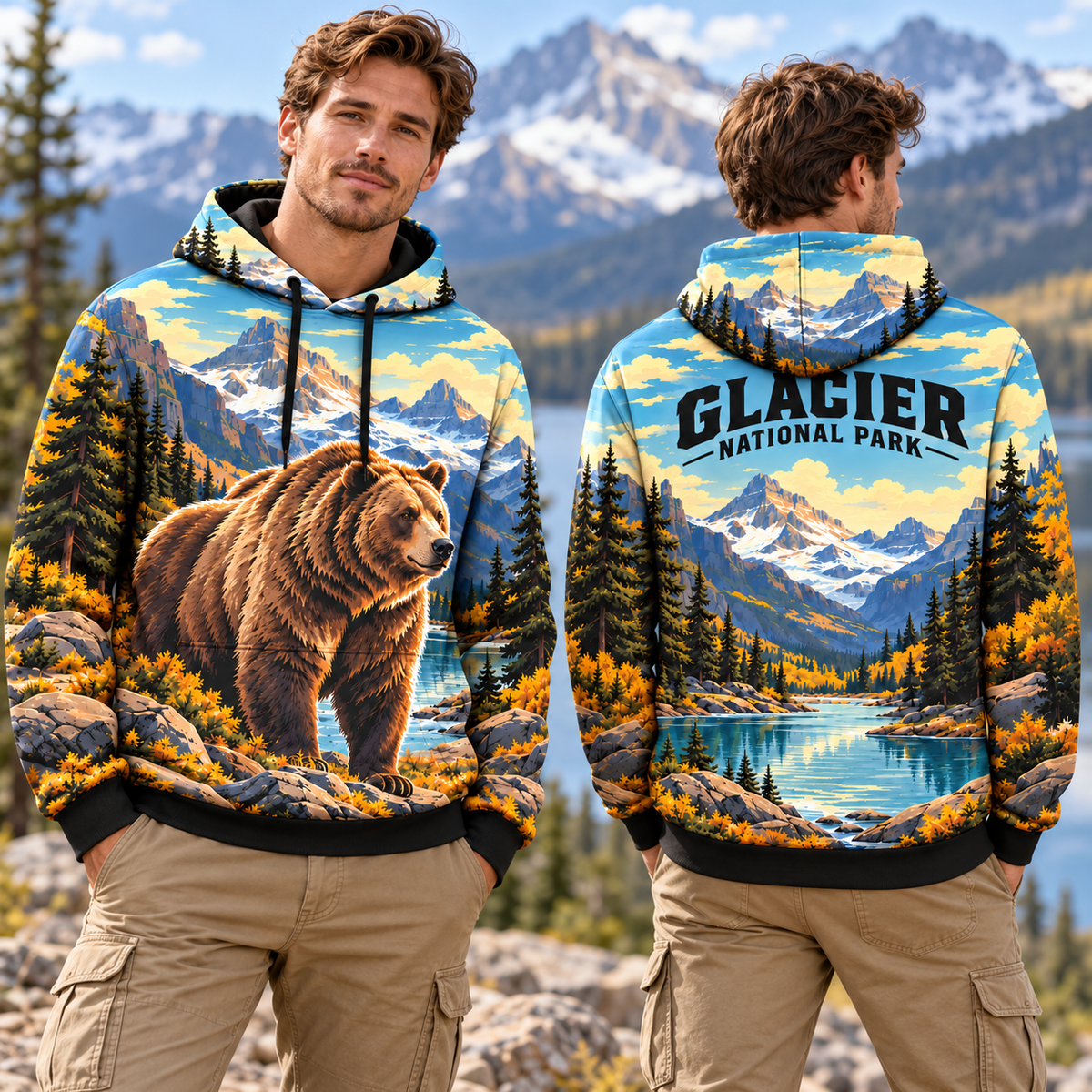 Glacier National Park Hoodie