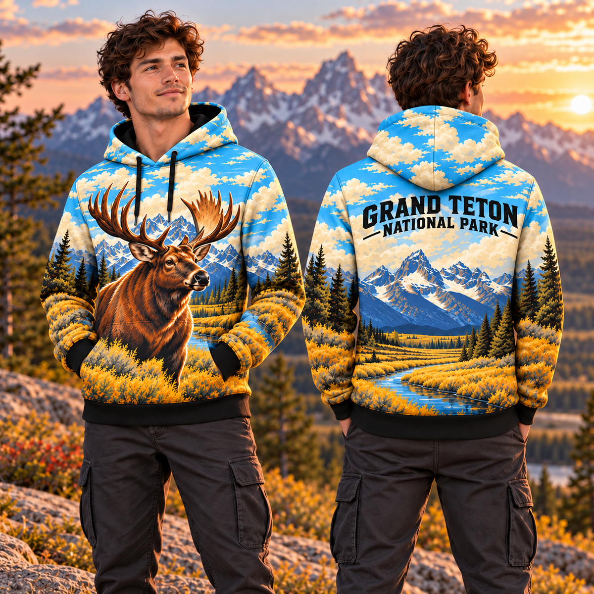 Grand Teton National Park Hoodie