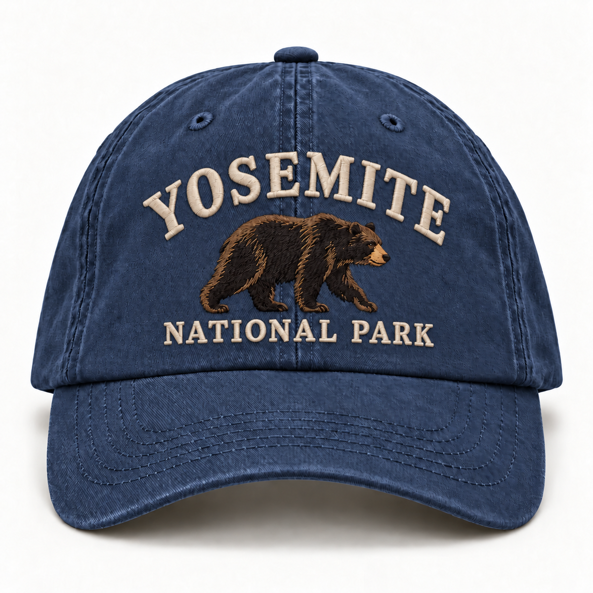 Yosemite National Park Wild Animal Embroidered Hat