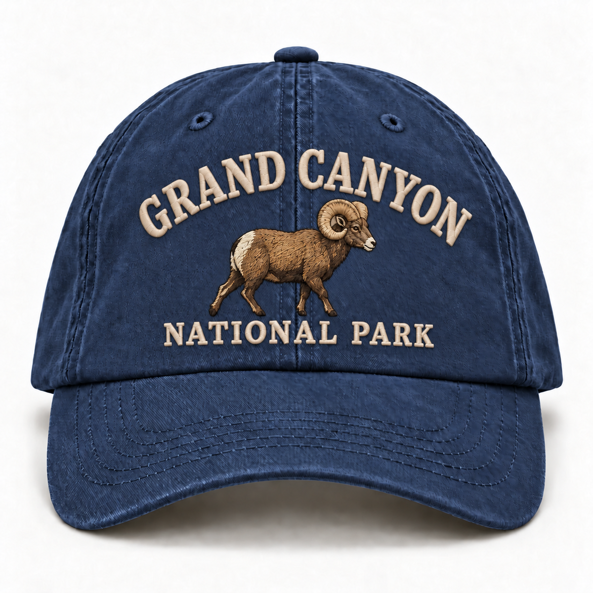 Grand Canyon National Park Wild Animal Embroidered Hat