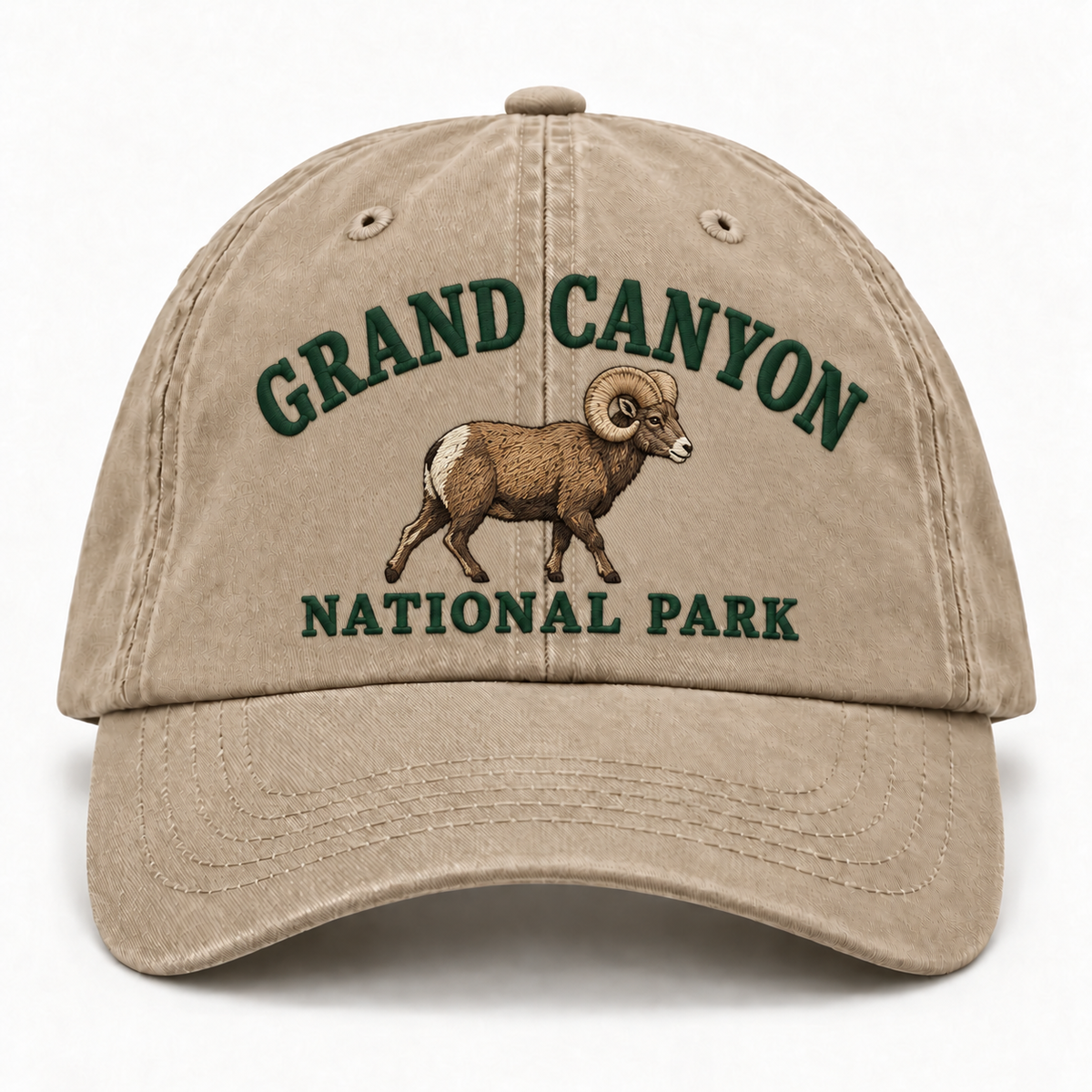 Grand Canyon National Park Wild Animal Embroidered Hat