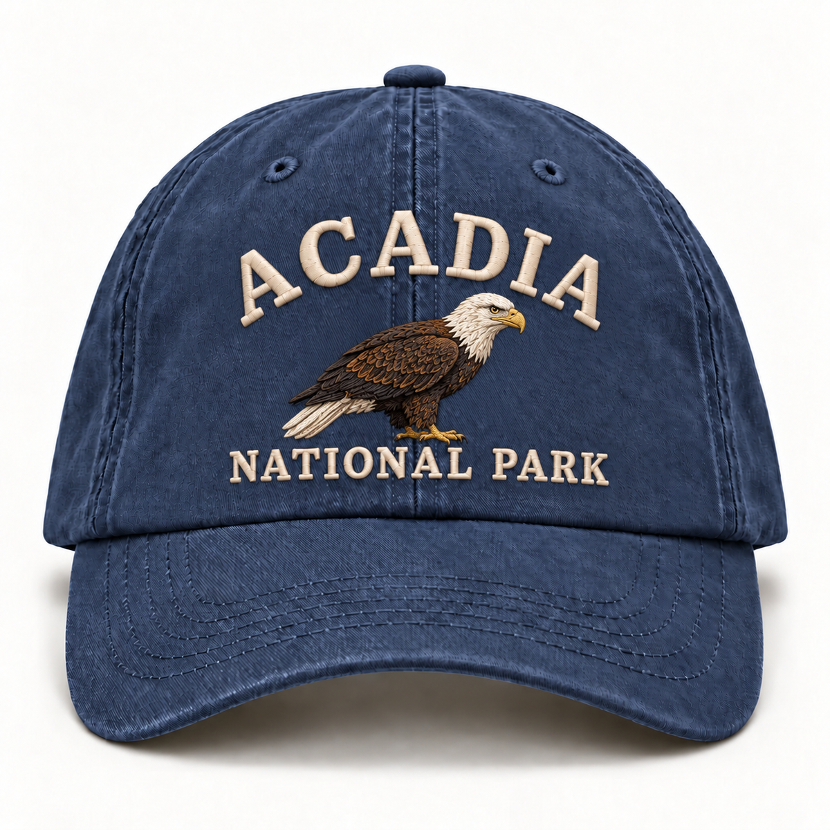 Acadia National Park Wild Animal Embroidered Hat