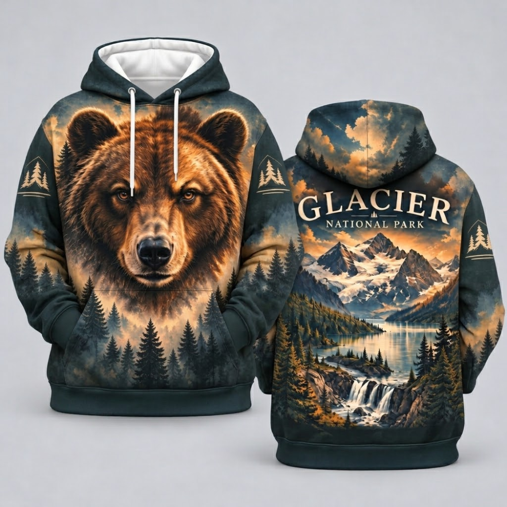 Glacier National Park Wildlife Hoodies