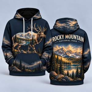 Rocky Mountain National Park Wild Within Hoodies