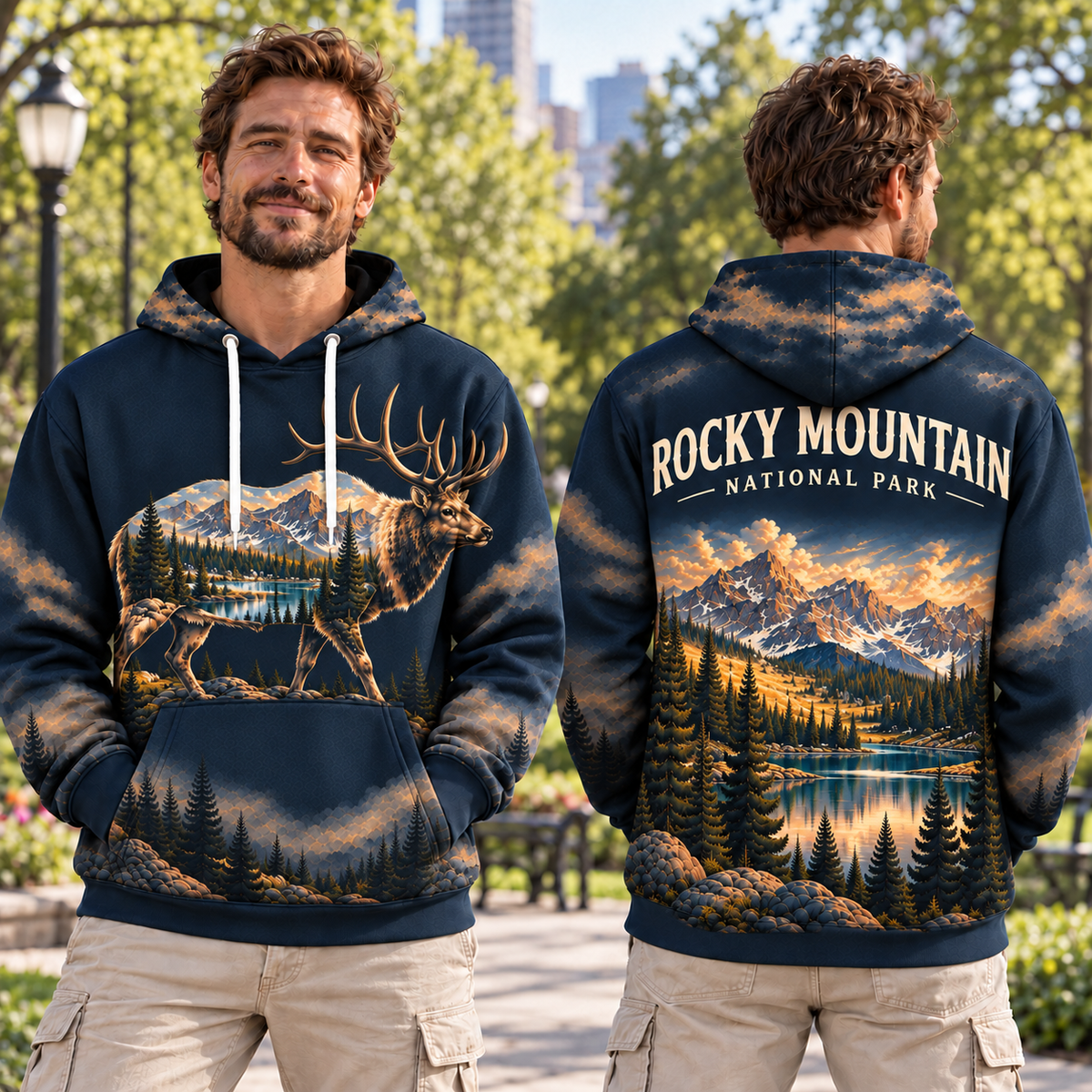 Rocky Mountain National Park Wild Within Hoodies