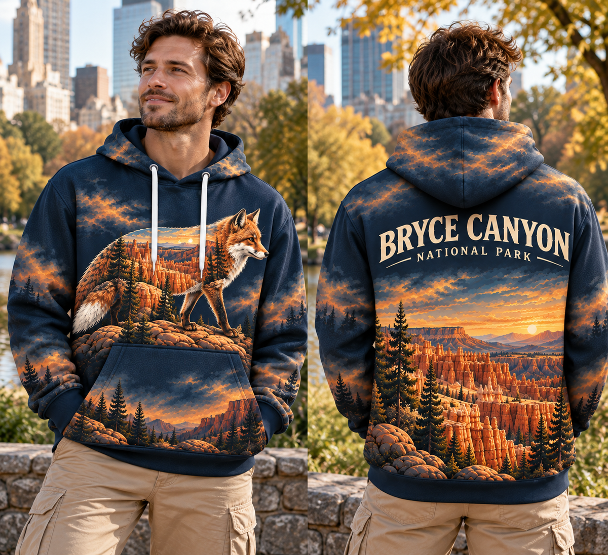 Bryce Canyon National Park Wild Within Hoodies