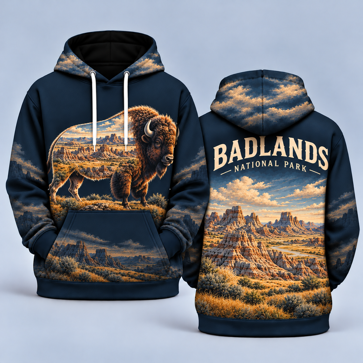 Badlands National Park Wild Within Hoodies