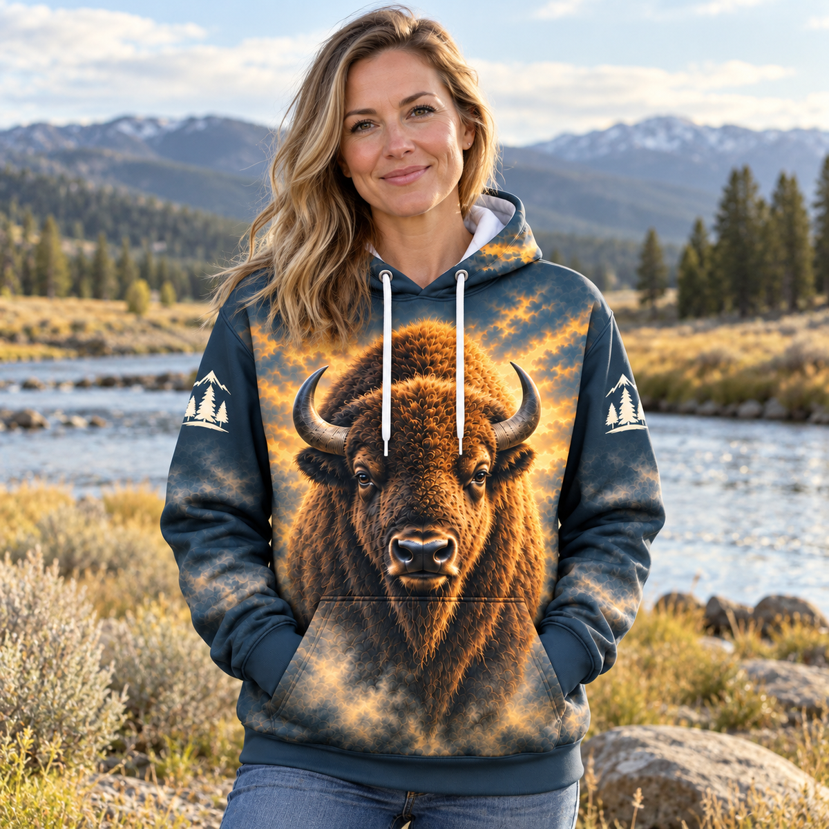 Yellowstone National Park Wildlife Hoodies
