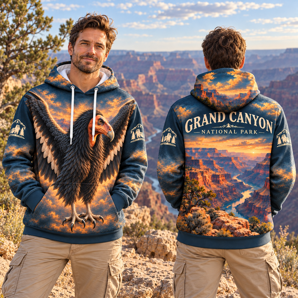 Grand Canyon National Park Wildlife Hoodies