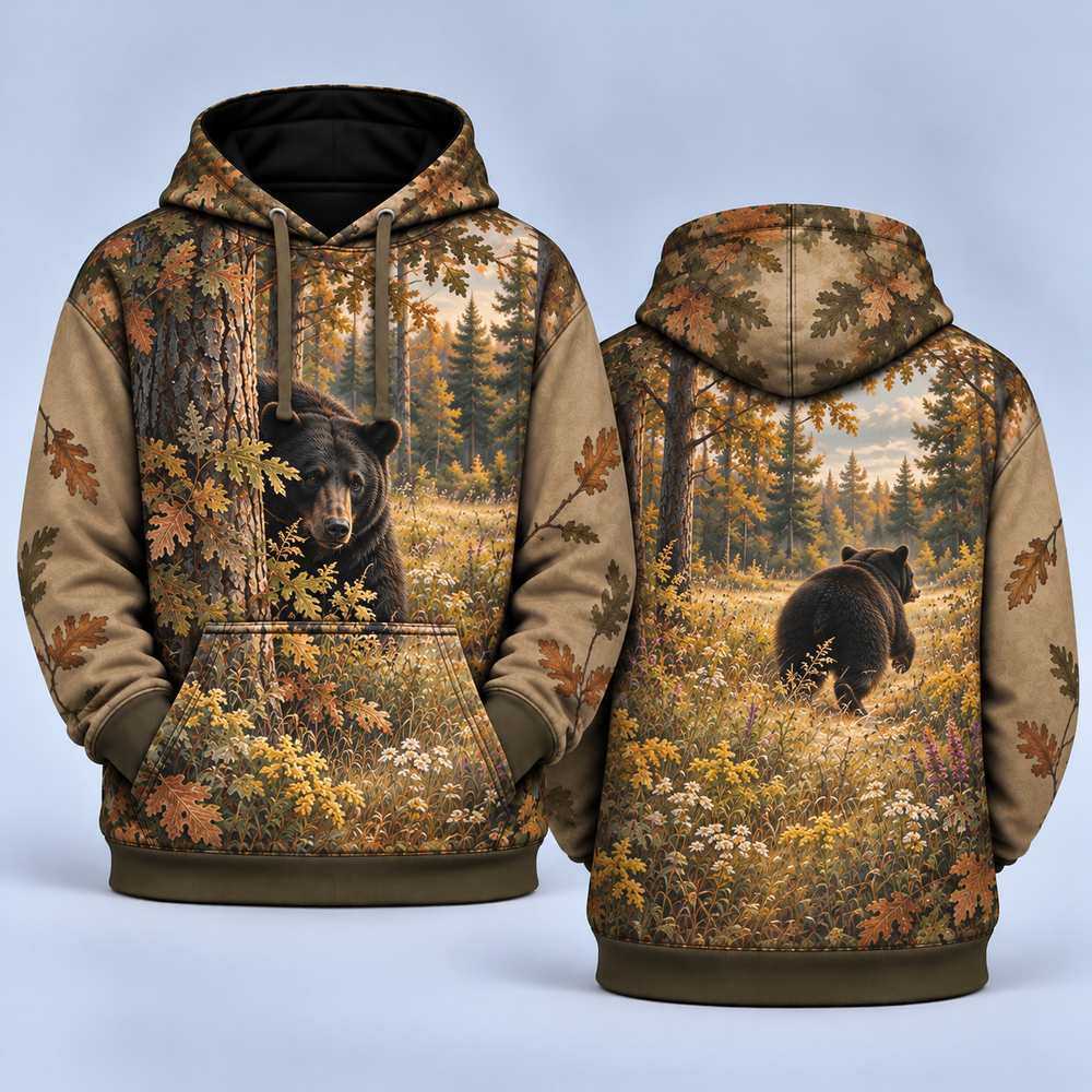 Black Bear Hunting Hoodies