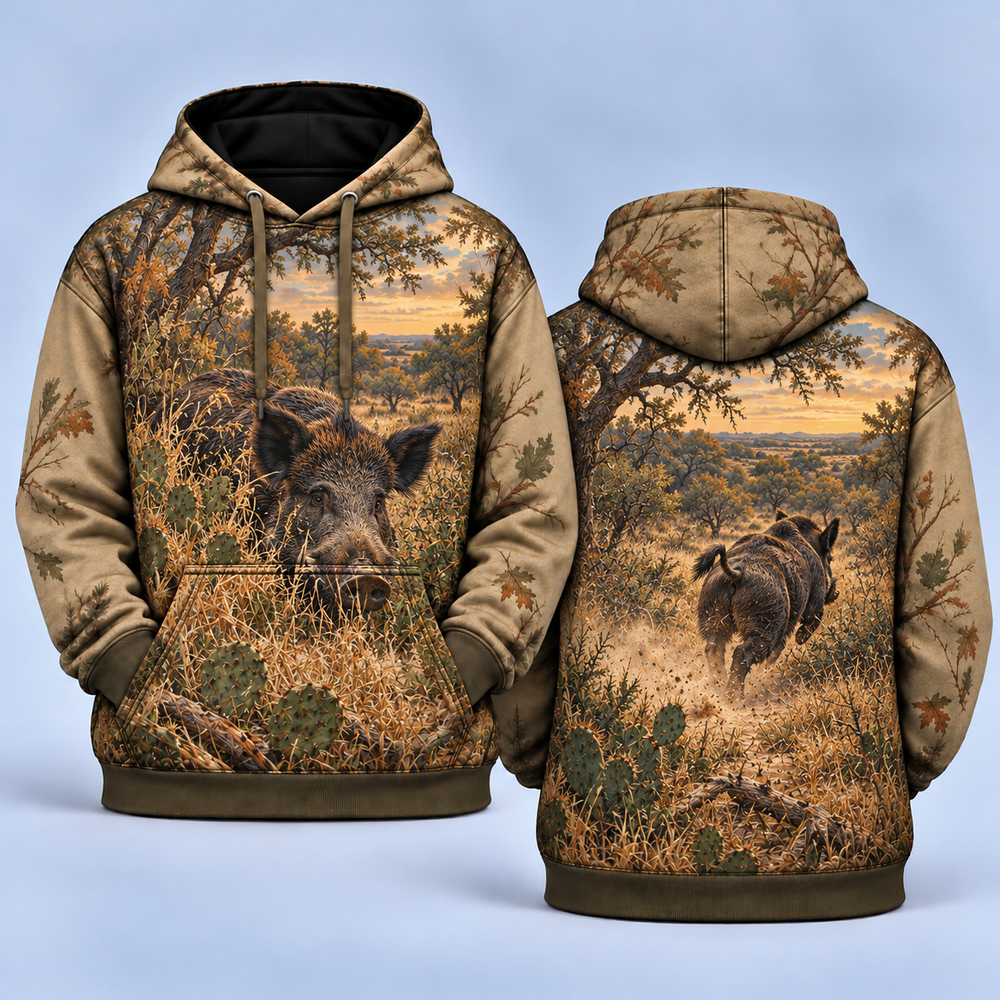 Wild Hog Hunting Hoodies