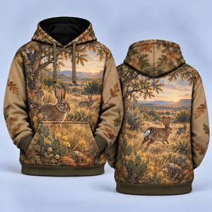 Rabbits Hunting Hoodies