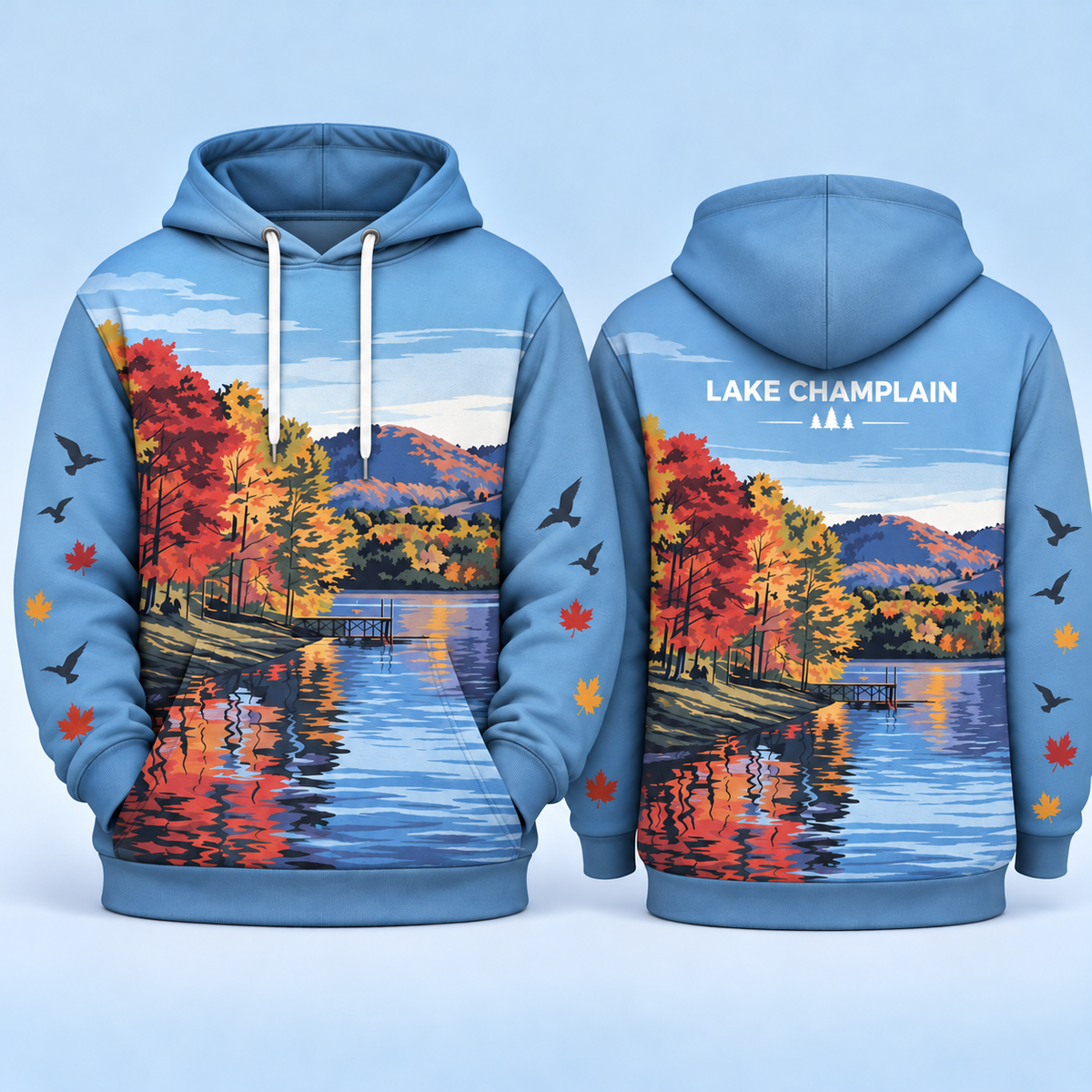 Lake Champlain Hoodies