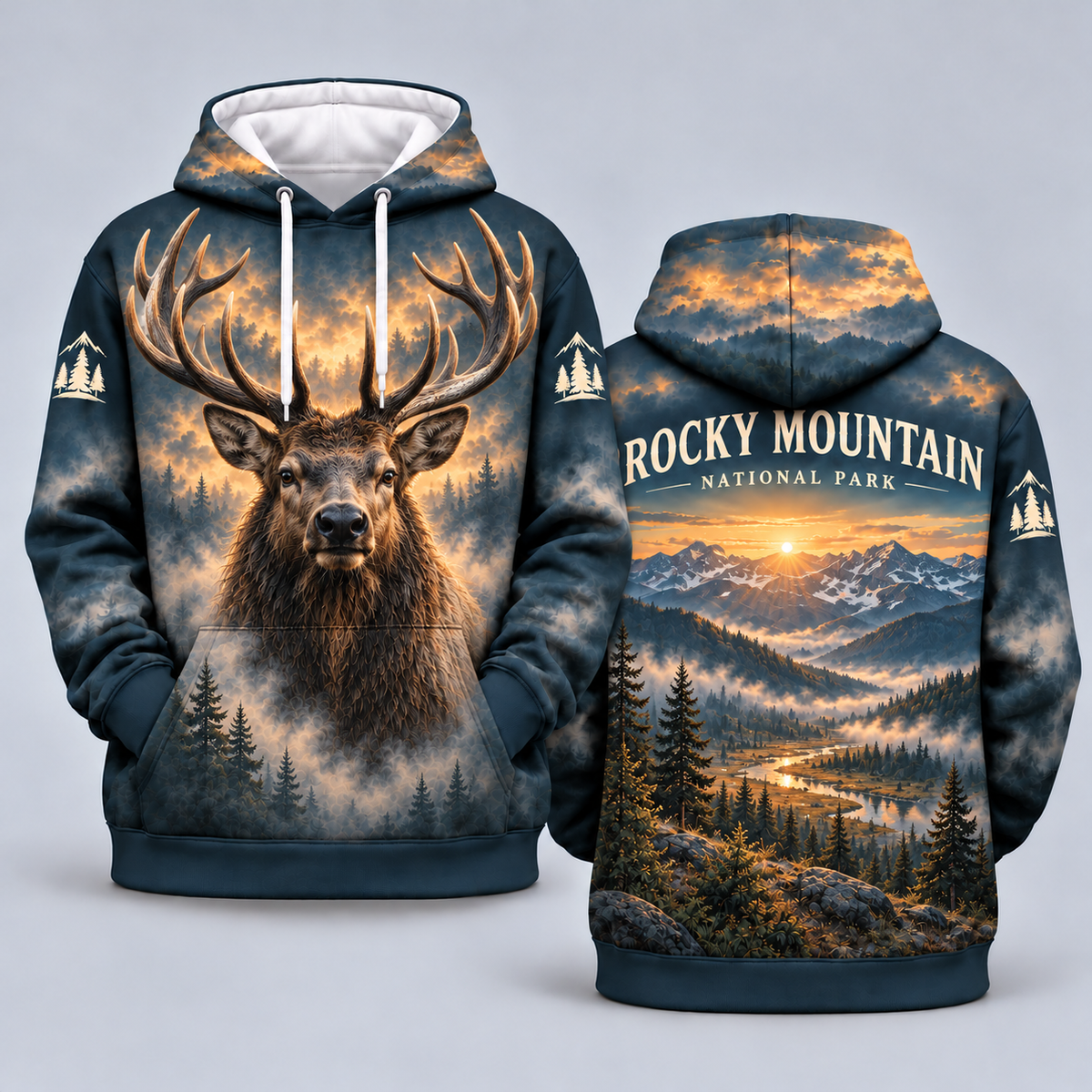 Rocky Mountain National Park Wildlife Hoodies