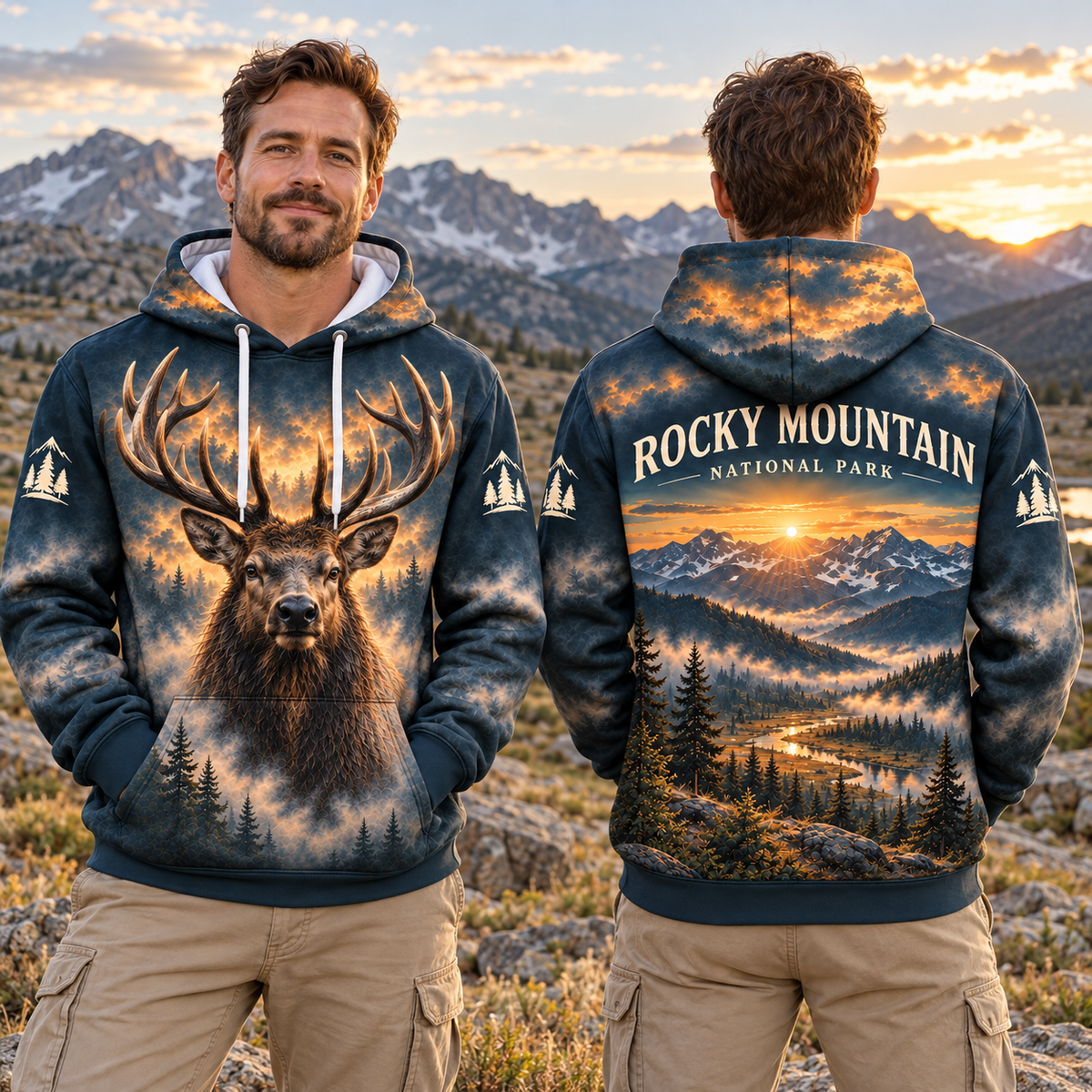 Rocky Mountain National Park Wildlife Hoodies