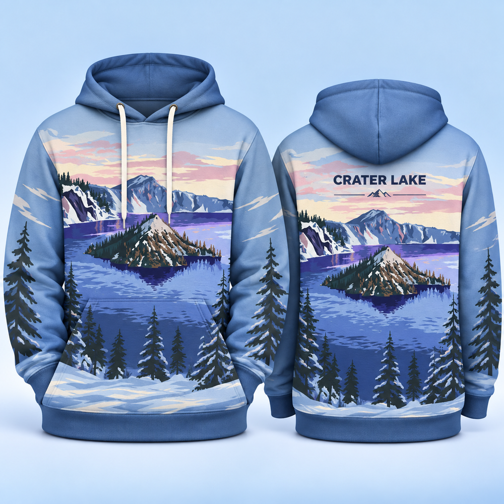 Crater Lake Hoodies