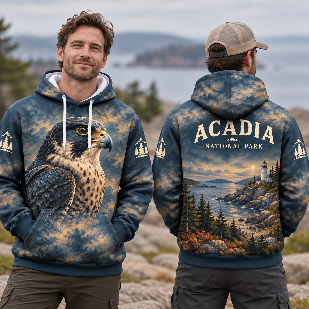 Acadia National Park Wildlife Hoodies