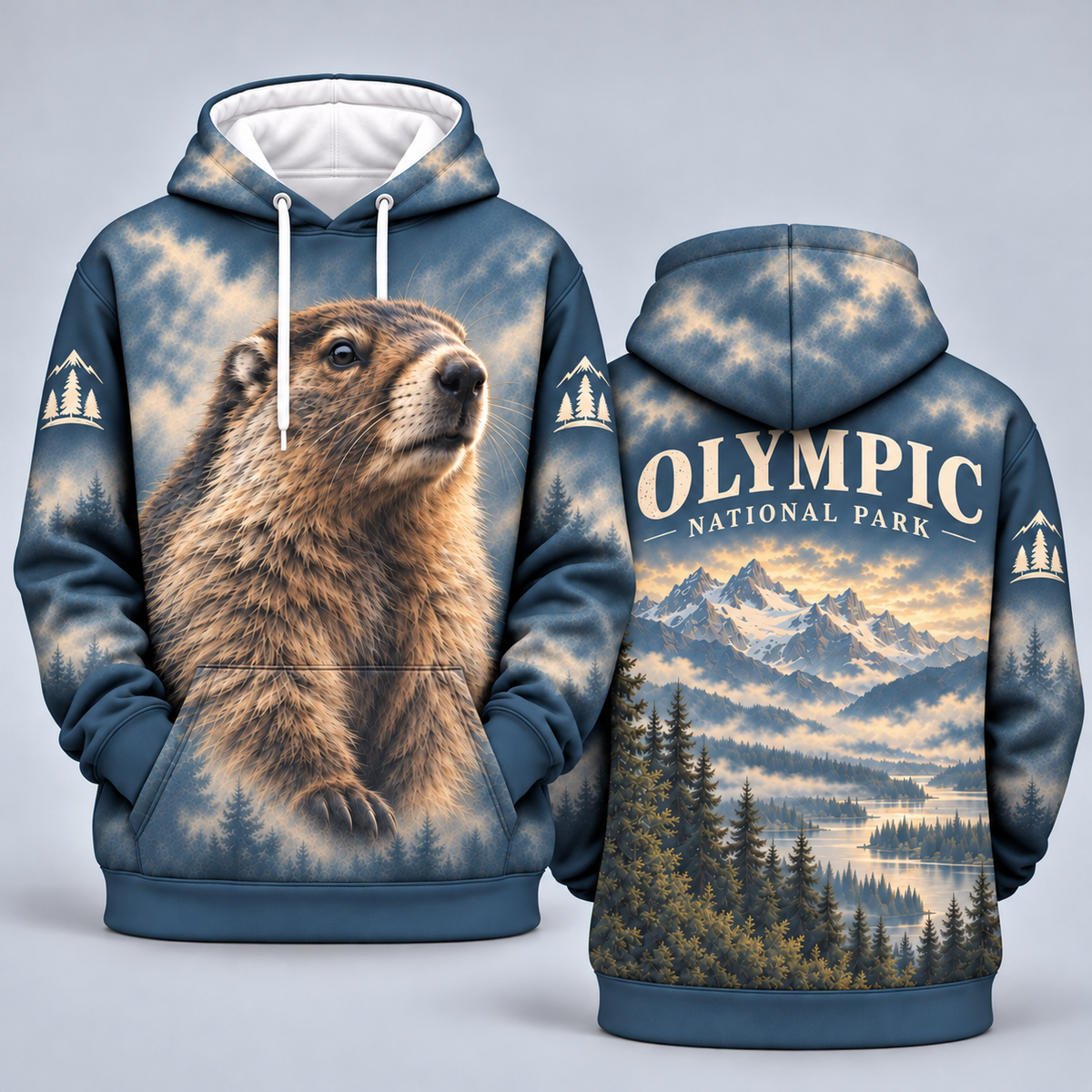 Olympic National Park Wildlife Hoodies
