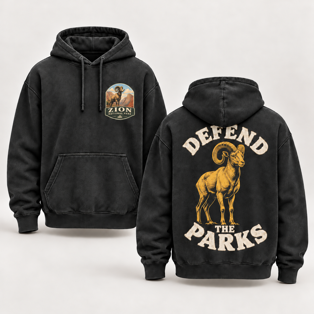 Zion National Park | Defend The Park Hoodie