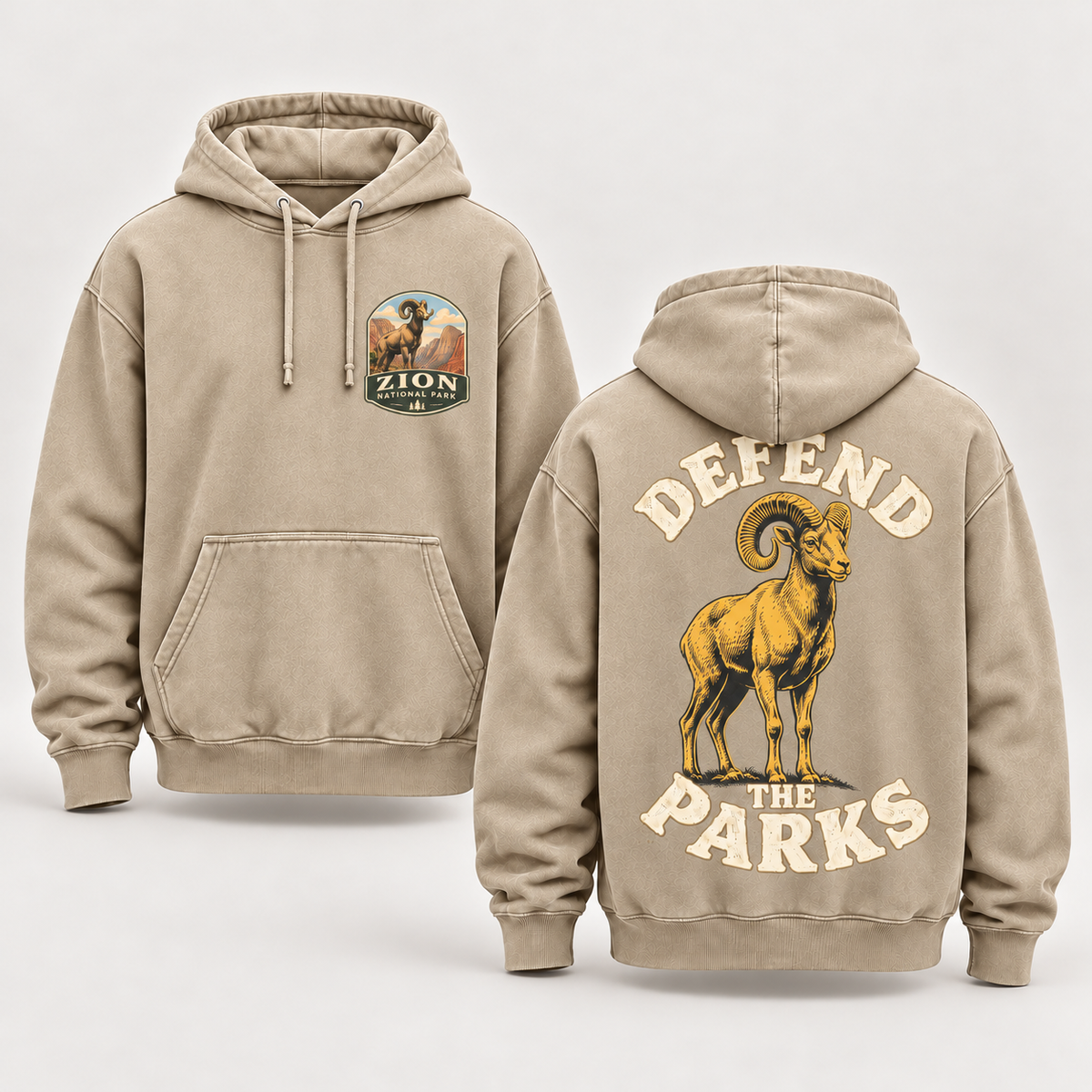 Zion National Park | Defend The Park Hoodie