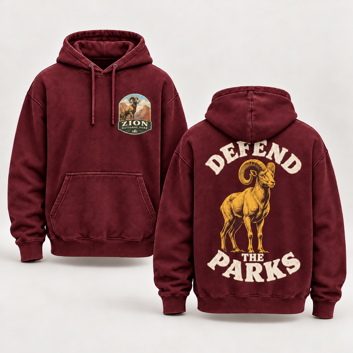 Zion National Park | Defend The Park Hoodie