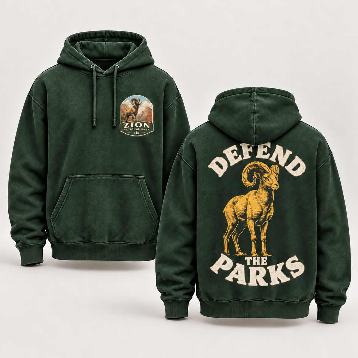 Zion National Park | Defend The Park Hoodie