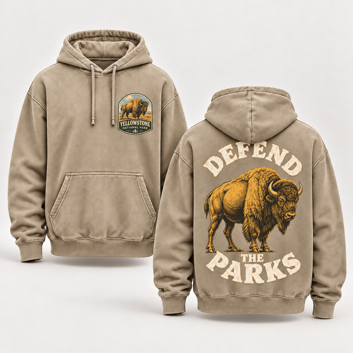 Yellowstone National Park | Defend The Park Hoodie