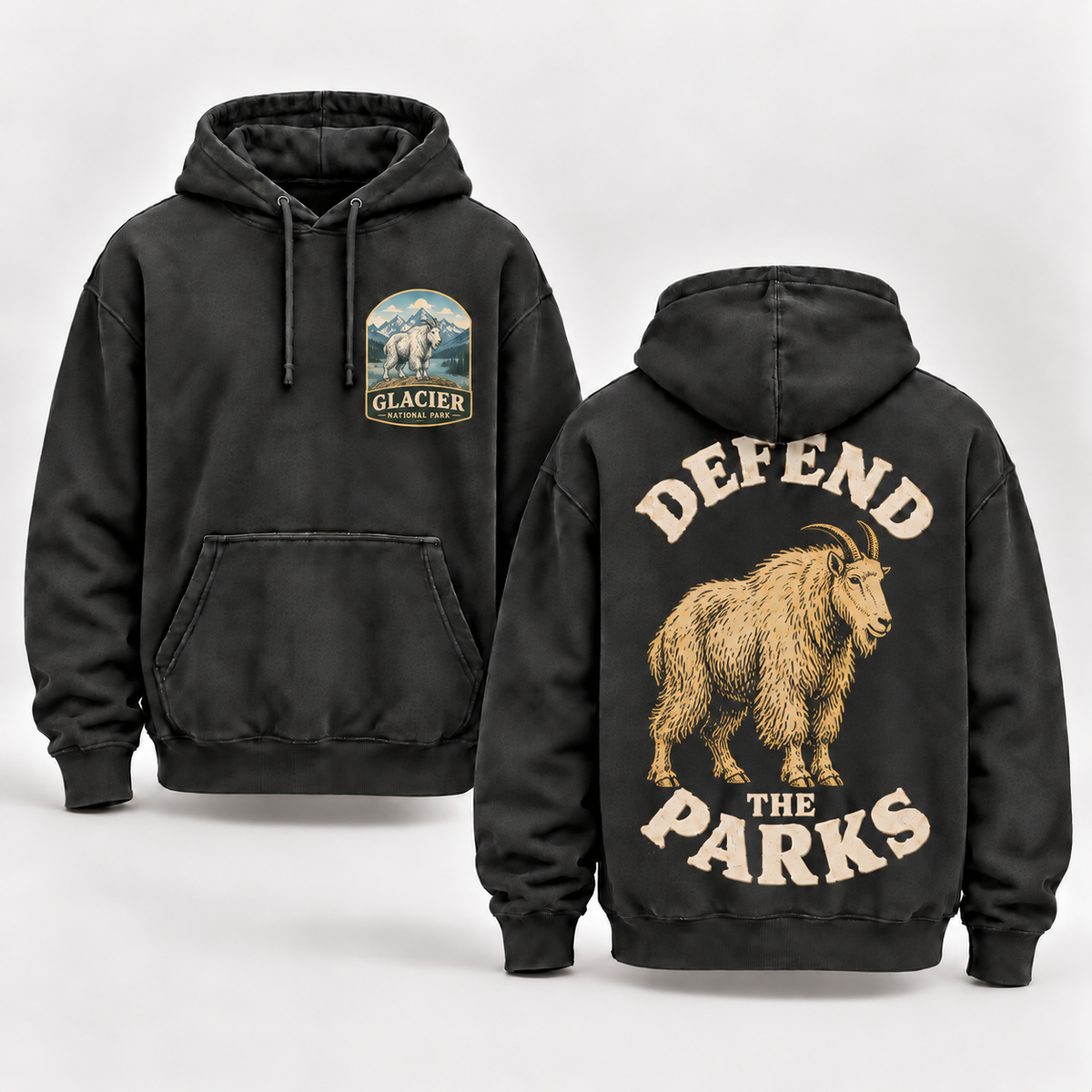 Glacier National Park | Defend The Park Hoodie