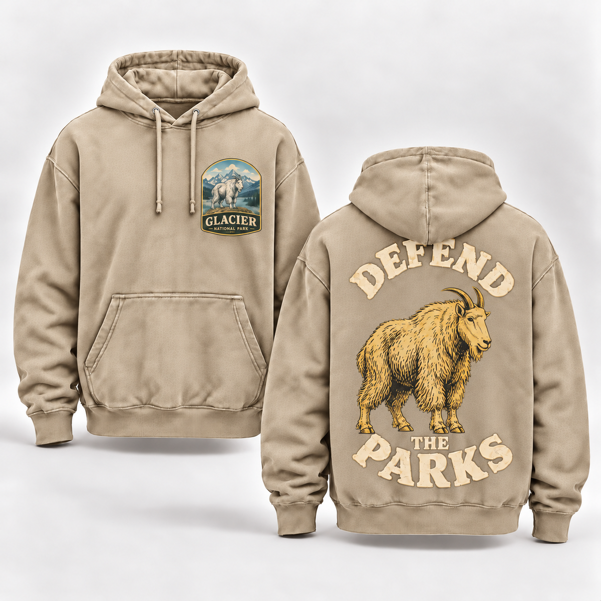 Glacier National Park | Defend The Park Hoodie