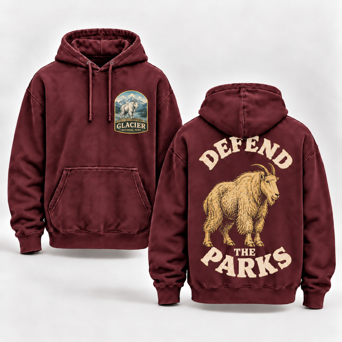 Glacier National Park | Defend The Park Hoodie