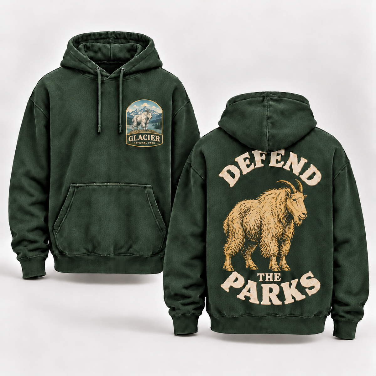 Glacier National Park | Defend The Park Hoodie