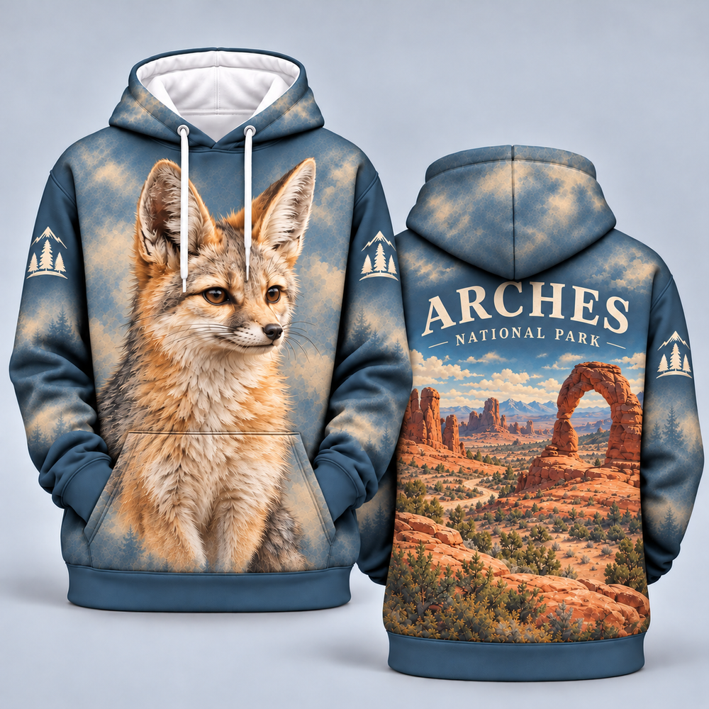 Arches National Park Wildlife Hoodies