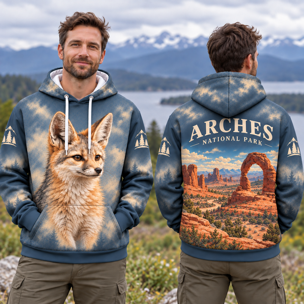 Arches National Park Wildlife Hoodies