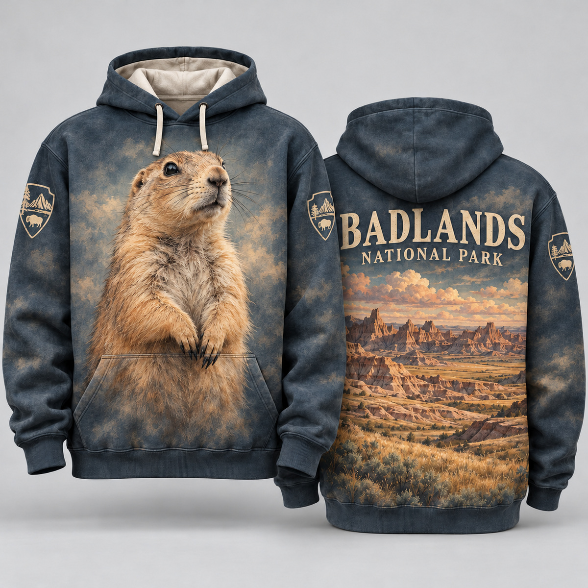 Badlands National Park Wildlife Hoodies