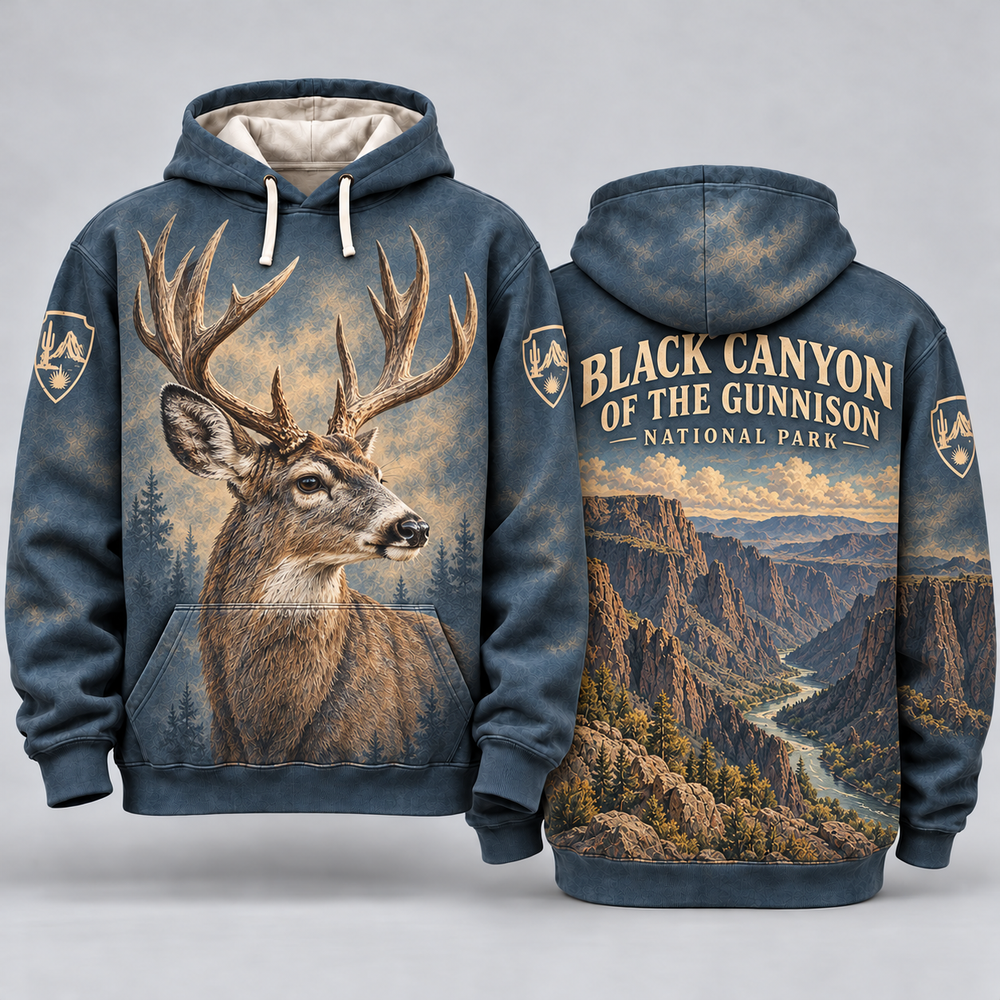 Black Canyon of the Gunnison National Park Wildlife Hoodies