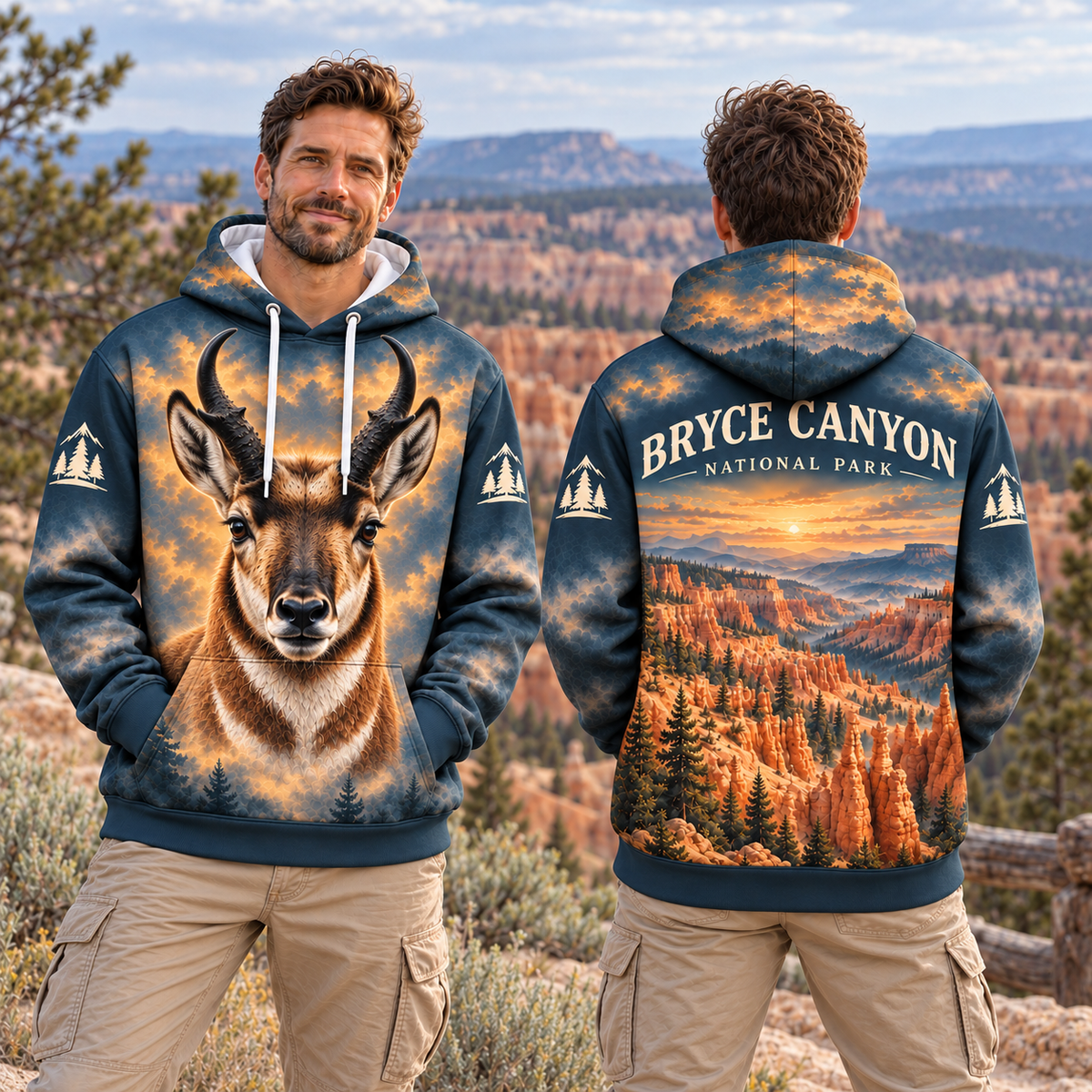 Bryce Canyon National Park Wildlife Hoodies