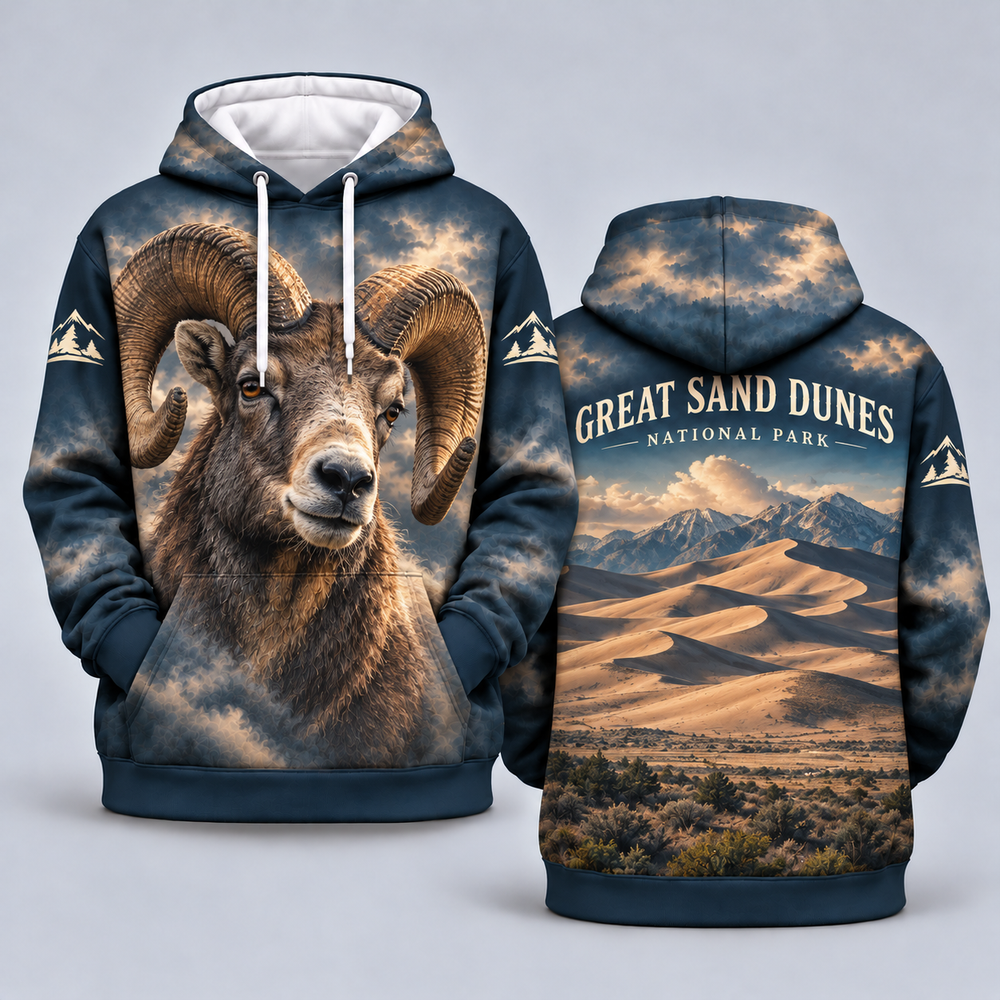 Great Sand Dunes National Park Wildlife Hoodies
