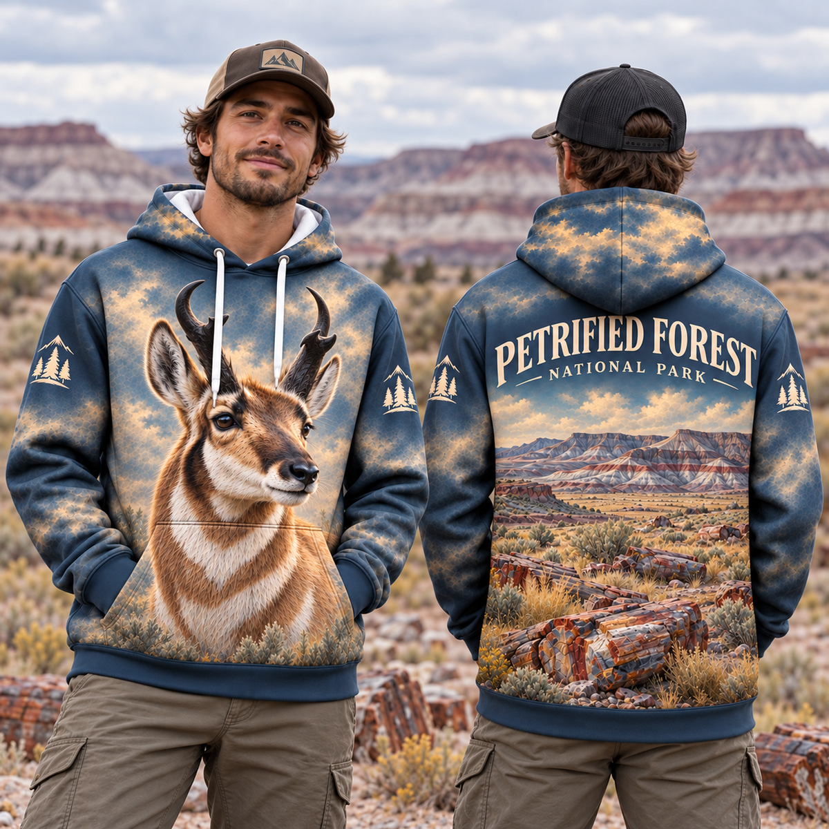 Petrified Forest National Park Wildlife Hoodies