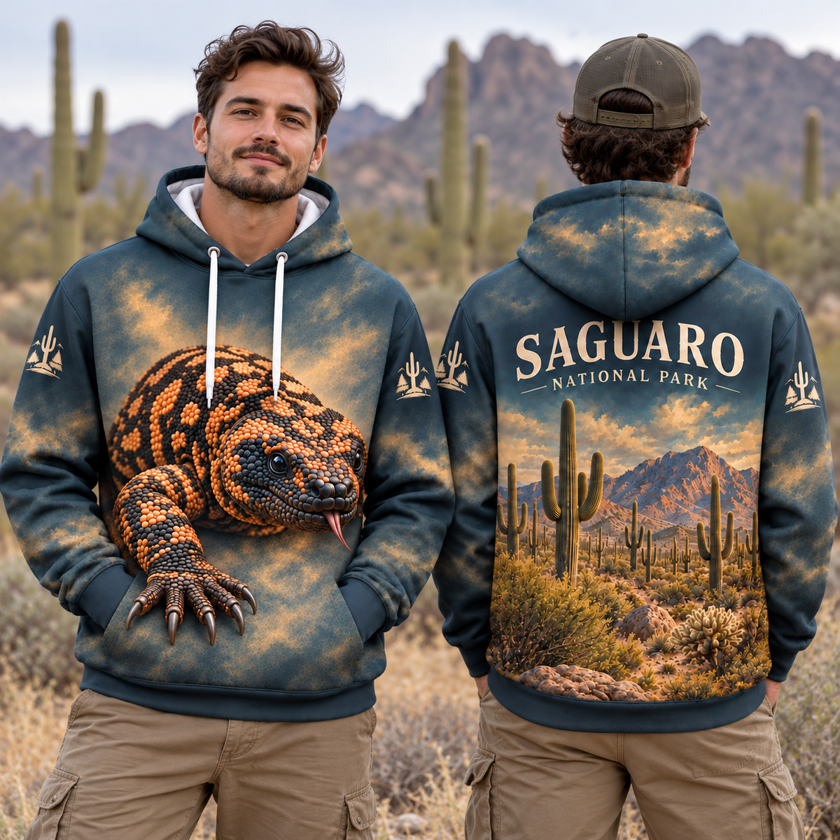 Saguaro National Park Wildlife Hoodies
