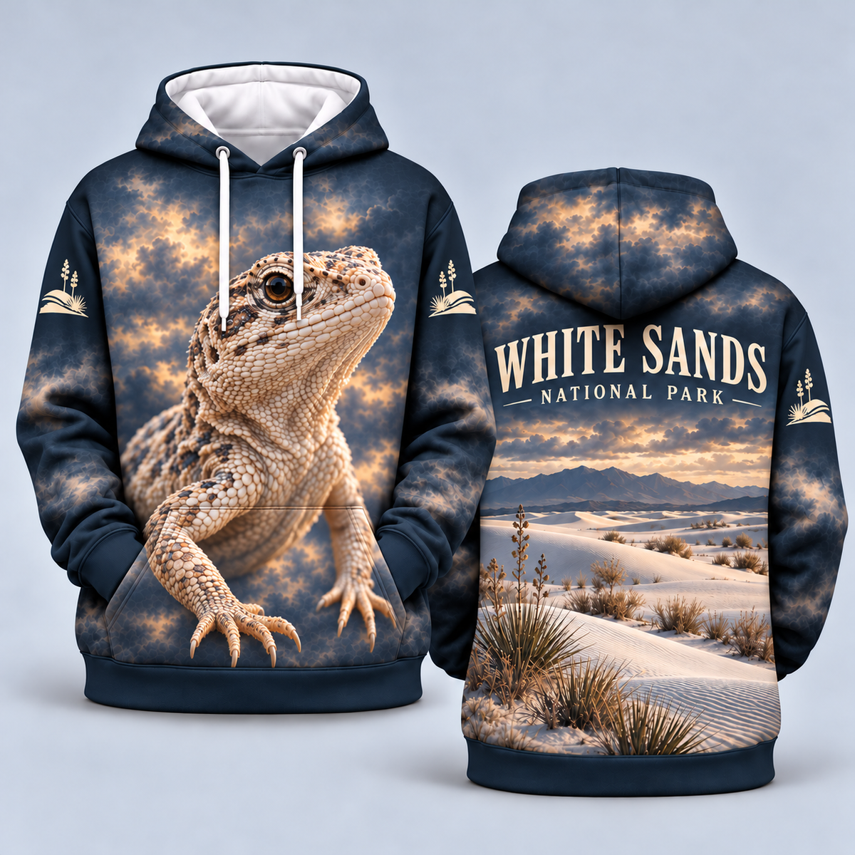 White Sands National Park Wildlife Hoodies
