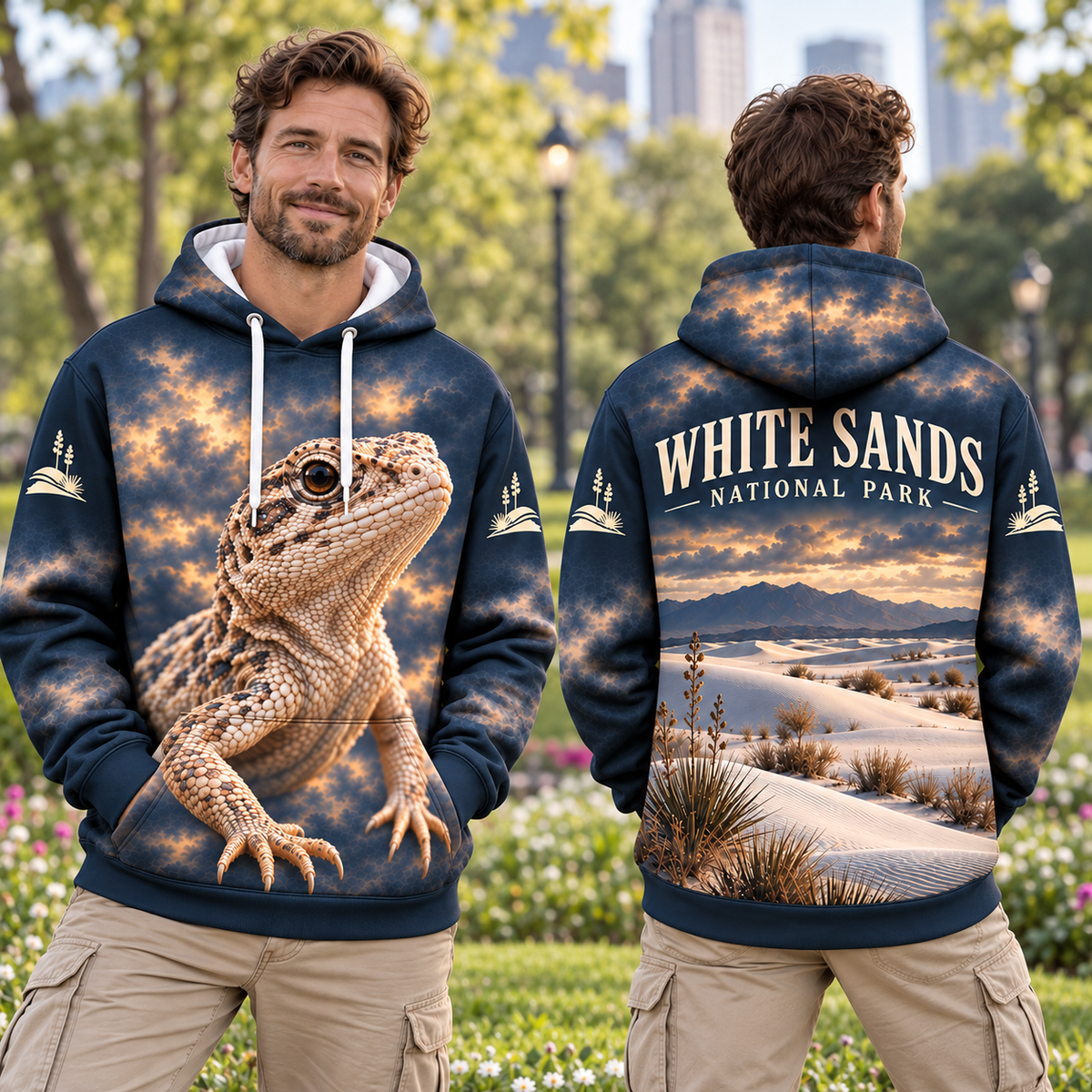 White Sands National Park Wildlife Hoodies
