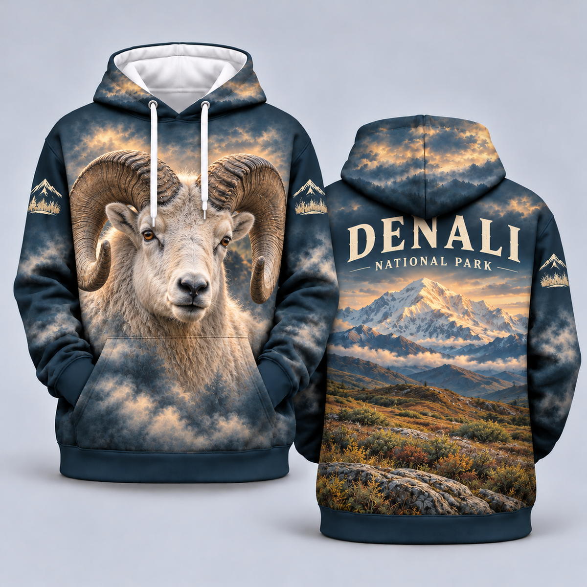 Denali National Park Wildlife Hoodies