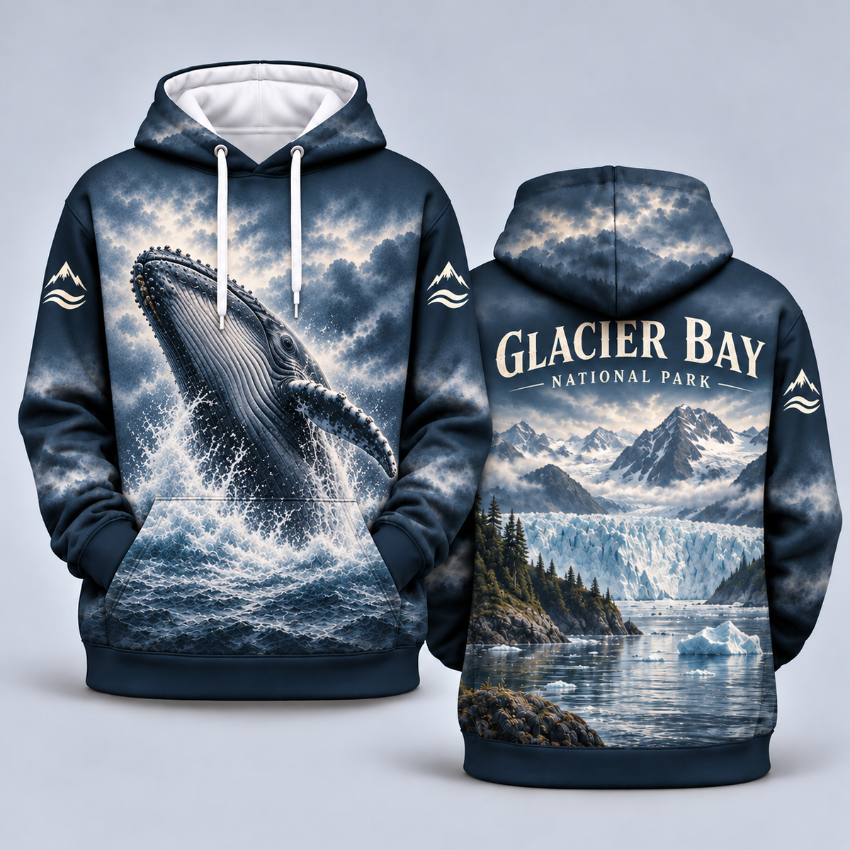 Glacier Bay National Park Wildlife Hoodies