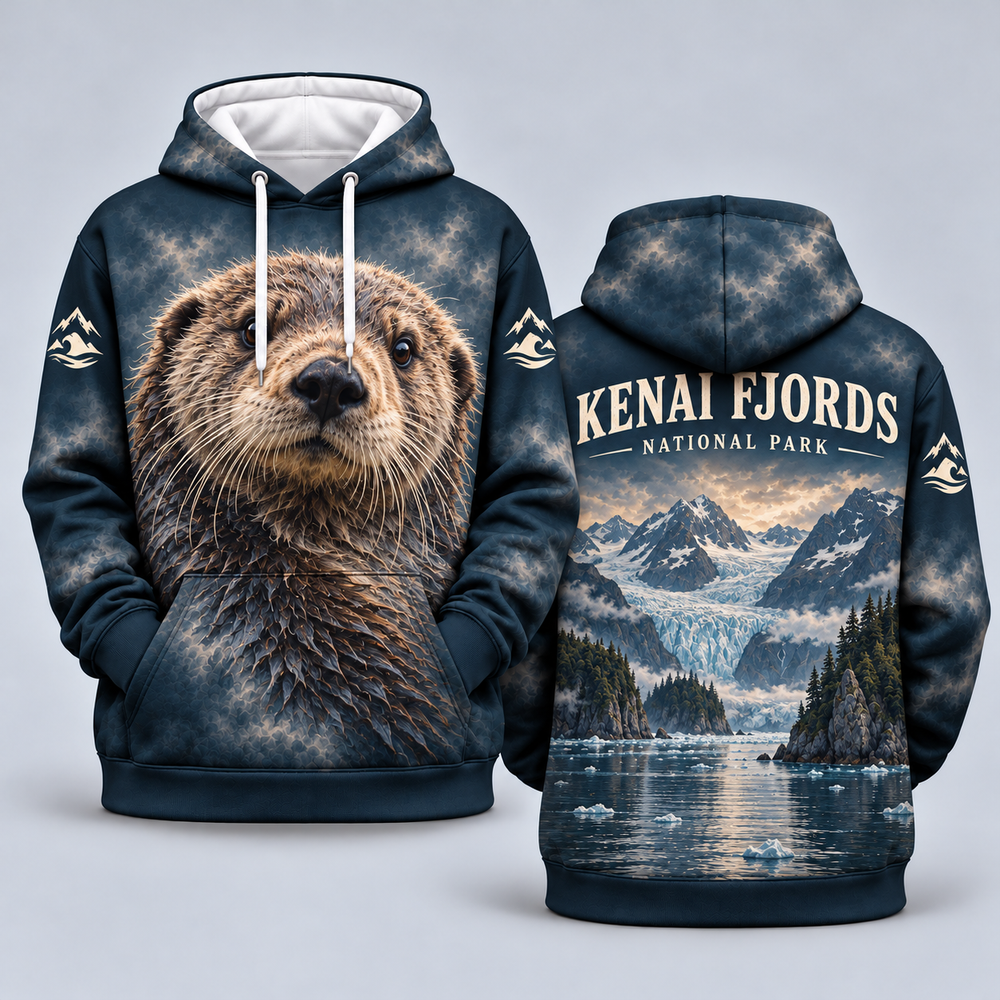 Kenai Fjords National Park Wildlife Hoodies