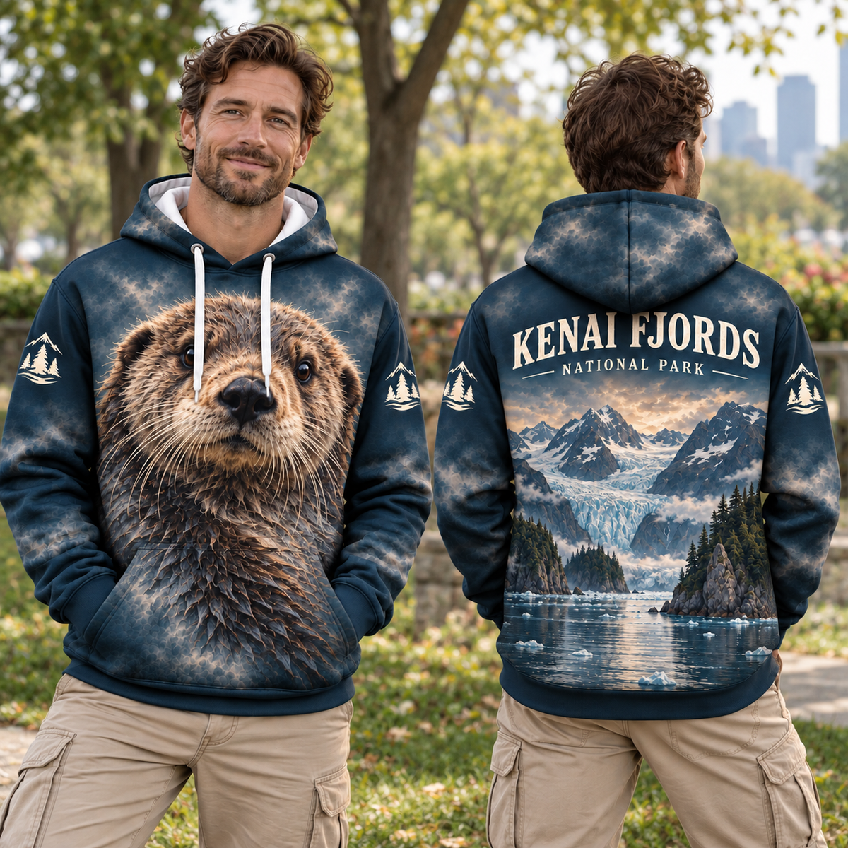 Kenai Fjords National Park Wildlife Hoodies