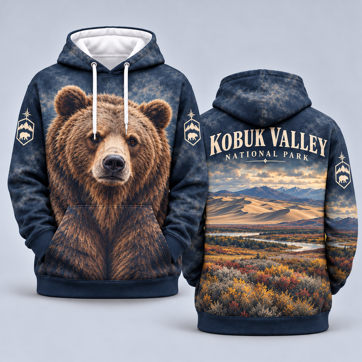Kobuk Valley National Park Wildlife Hoodies