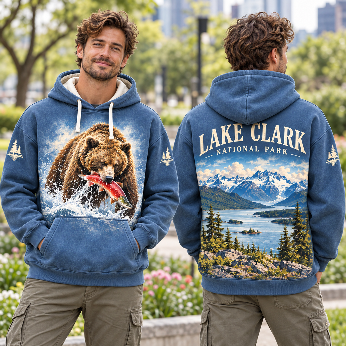 Lake Clark National Park Wildlife Hoodies